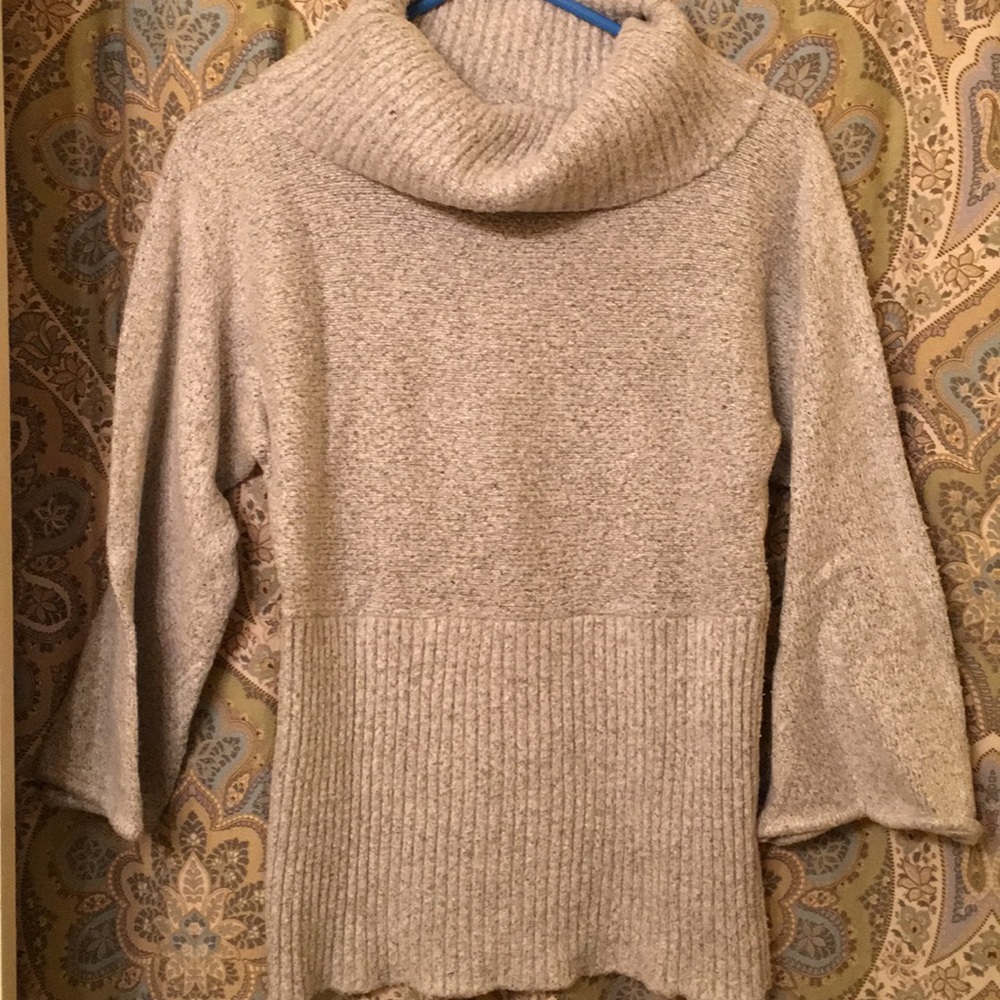 Heather gray sweater, size medium